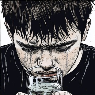 桃花视频温柔叙事漫画《写信给你》封面